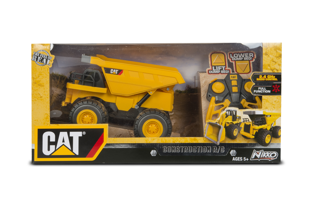 remote control caterpillar construction toys